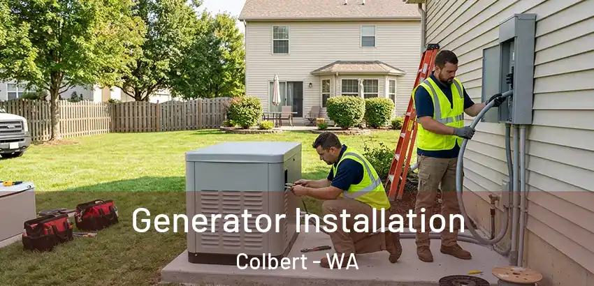 Generator Installation Colbert - WA