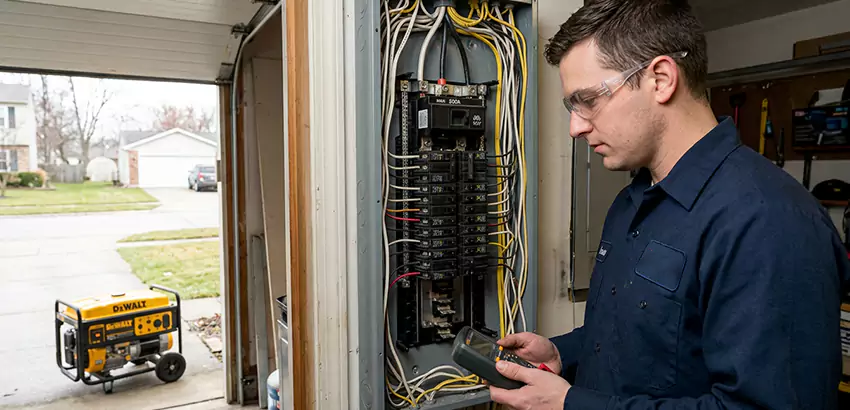 Generator Transfer Switch Installation In Colbert