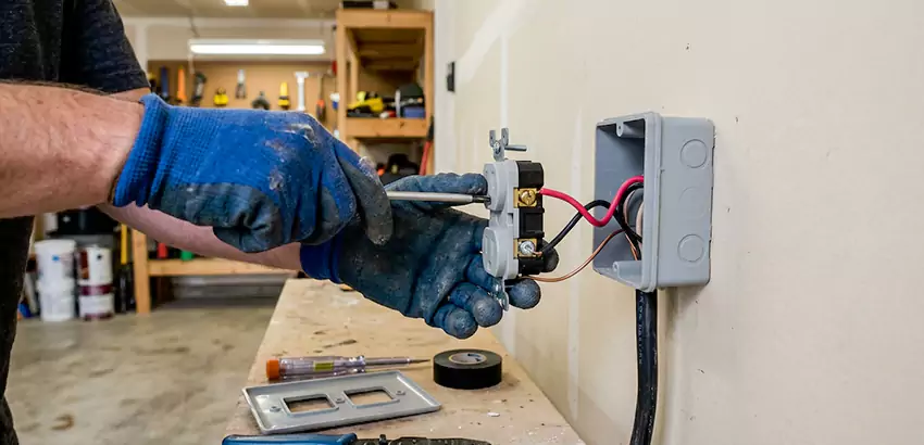 Dryer 240V Outlet Installation in Colbert
