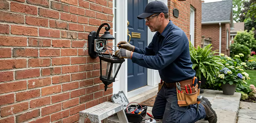 Outdoor Fixture Repair in Colbert