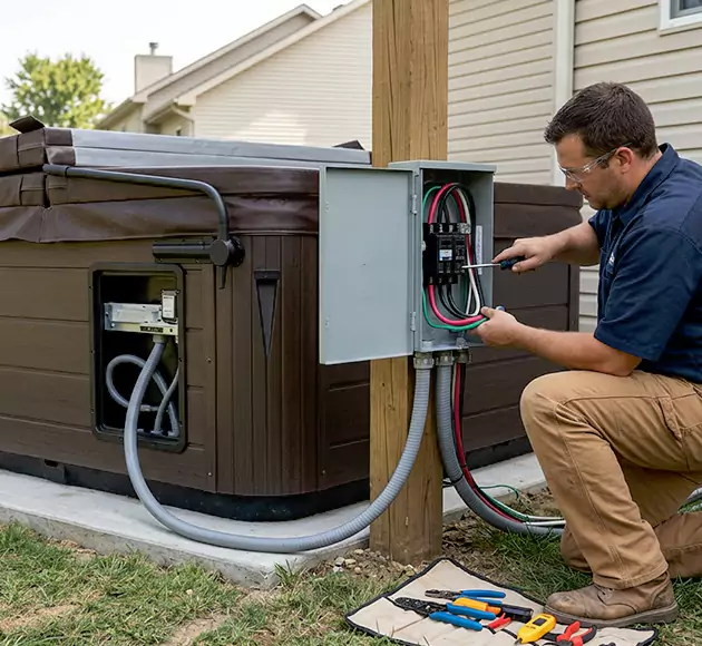 Professional Hot Tub Electrical Installation: Your Local Spa Wiring Team in Colbert, WA